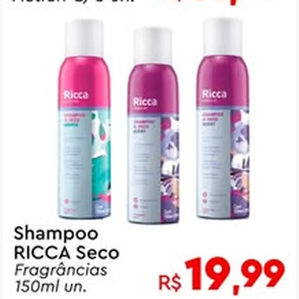Shampoo Seco Ricca 150 ml