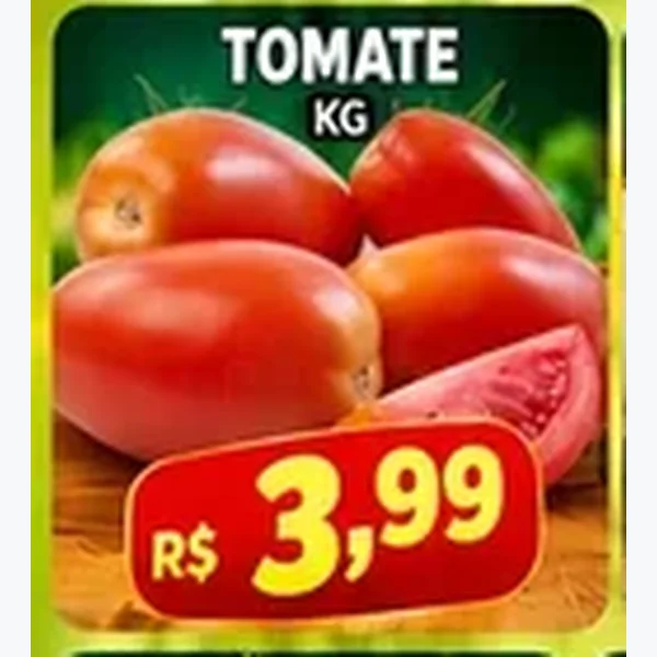 Recorte do encarte de Tomate