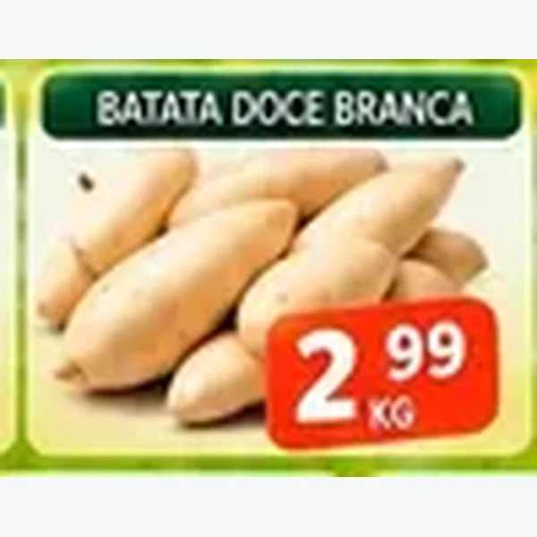 Recorte do encarte de Batata Doce Branca