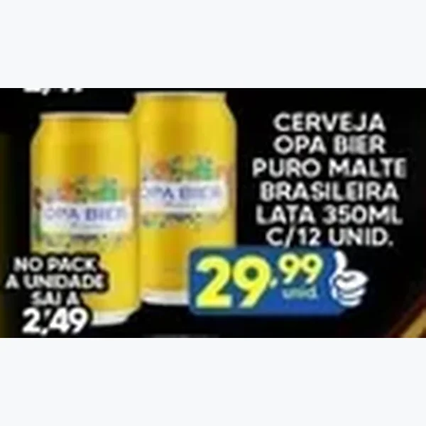 Cerveja Puro Malte Opa Bier 12 un × 350 ml