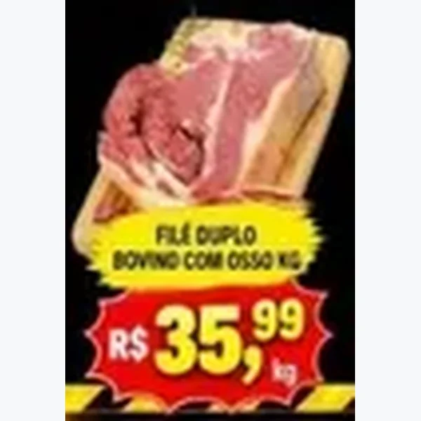 Filé Duplo Bovino com Osso