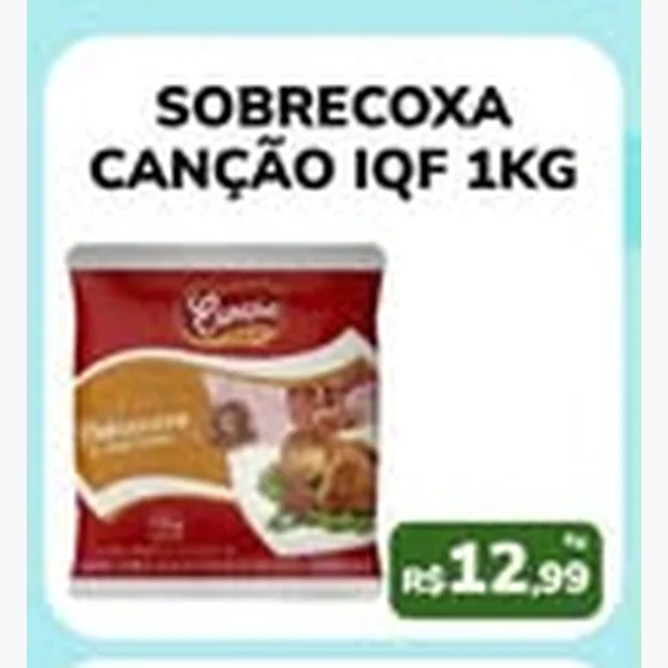 Sobrecoxa Iqf Canção 1 kg
