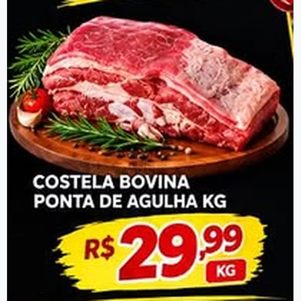 Costela Bovina Ponta de Agulha