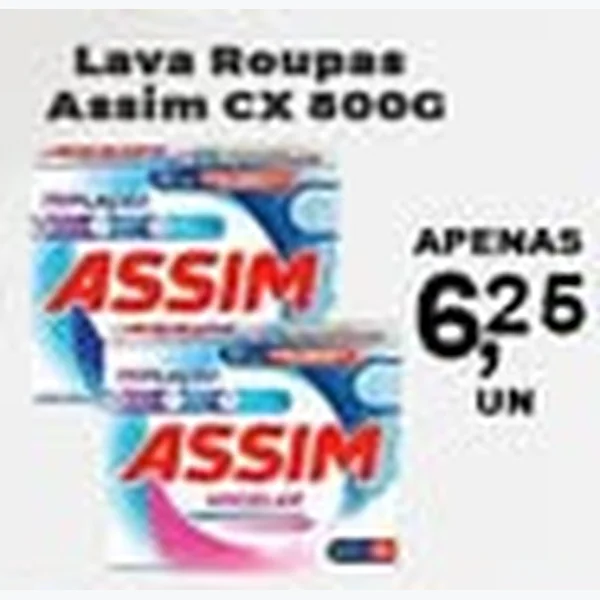 Lava Roupas Assim 800 g