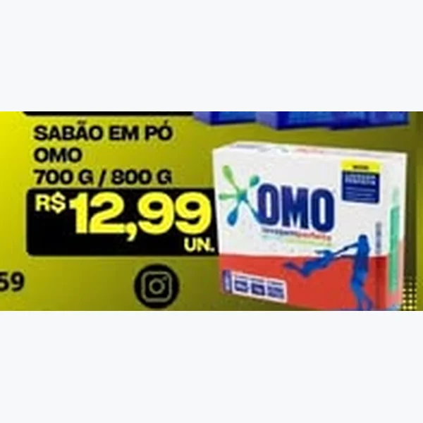 Sabão em Pó Omo 700 g