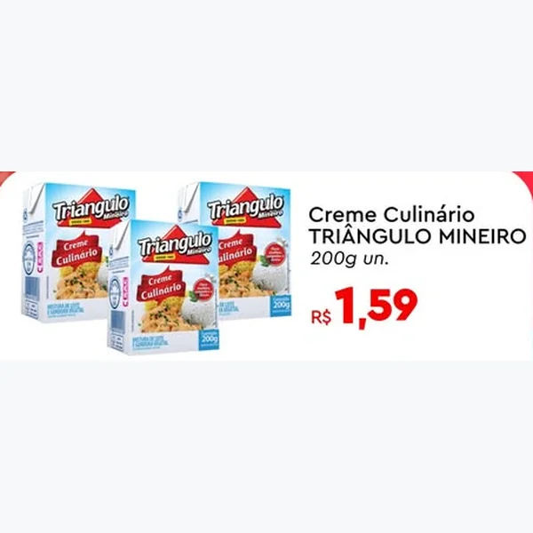 Creme Culinário Triângulo Mineiro 200 g