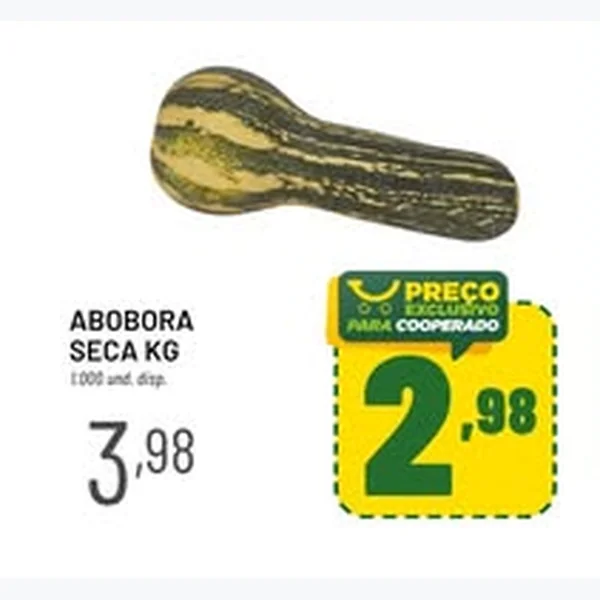 Recorte do encarte de Abóbora Seca