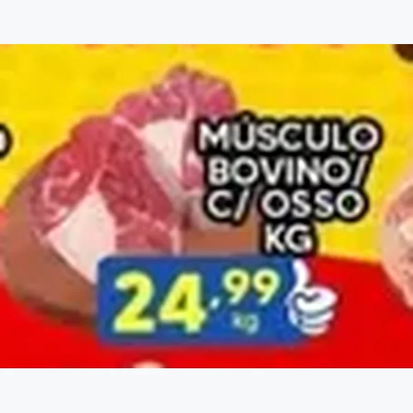 Músculo Bovino com Osso