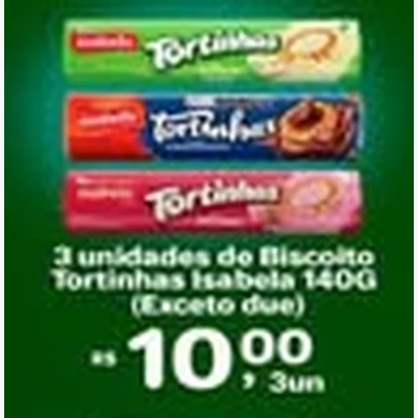 Biscoito Tortinhas Isabela 140 g