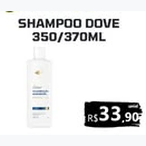 Recorte do encarte de Shampoo Dove 350 ml