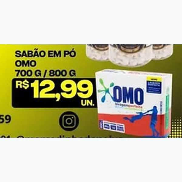 Sabão em Pó Omo 700 g