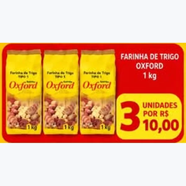 Farinha de Trigo Oxford 1 kg
