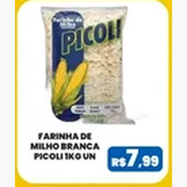 Farinha de Milho Branca Picoli 1 kg