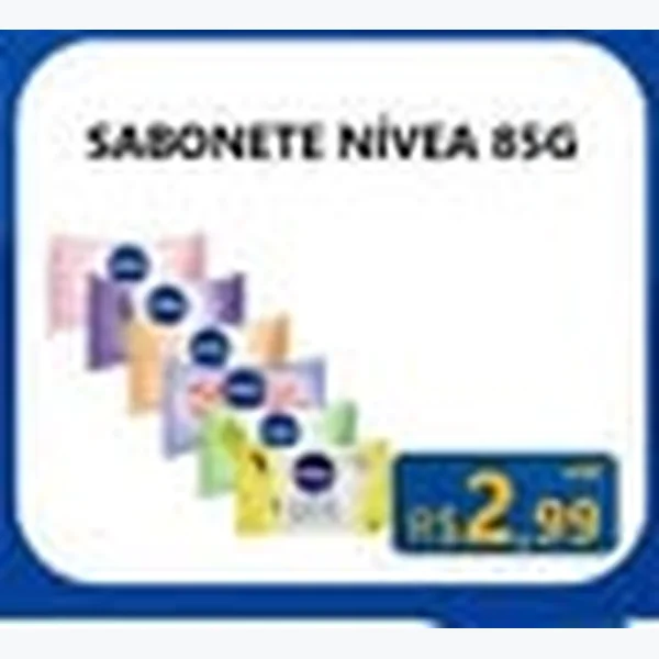 Recorte do encarte de Sabonete Nivea 85 g