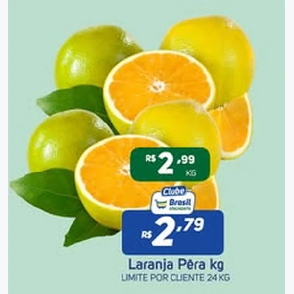 Recorte do encarte de Laranja Pera