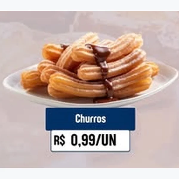 Recorte do encarte de Churros