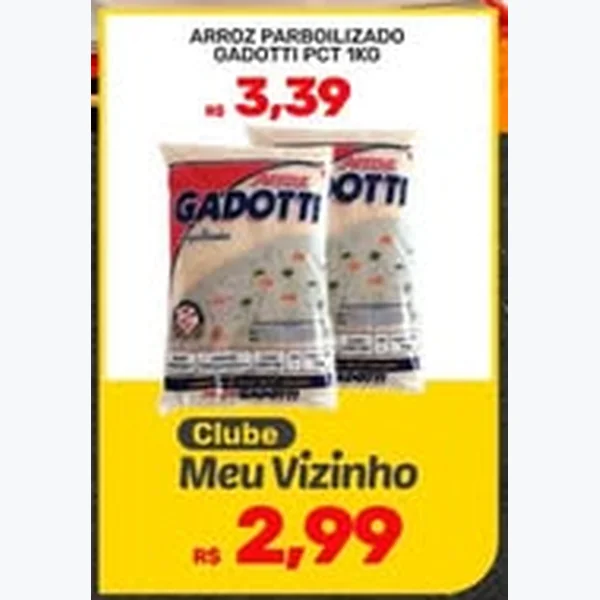 Arroz Parboilizado Gadotti 1 kg