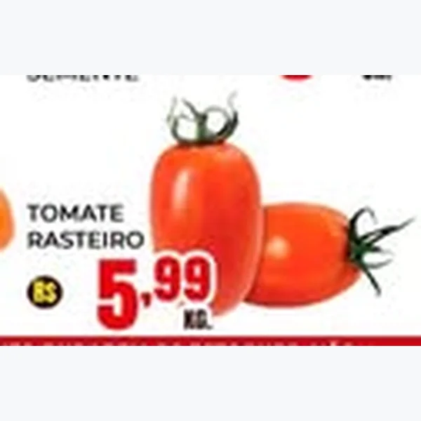 Recorte do encarte de Tomate Rasteiro