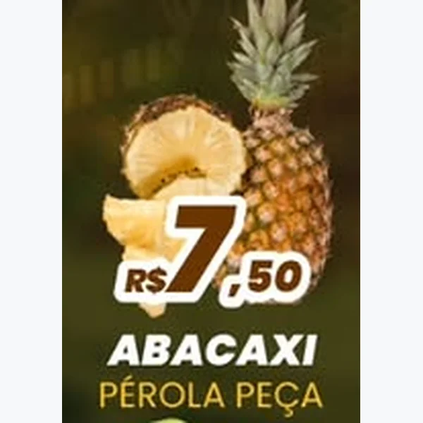 Recorte do encarte de Abacaxi Pérola