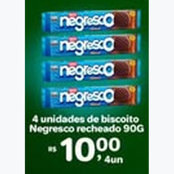 Biscoito Recheado Negresco 90 g