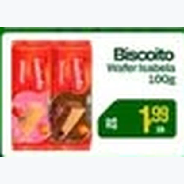 Biscoito Wafer 100 g