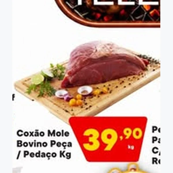 Coxão Mole Bovino Peça / Pedaço