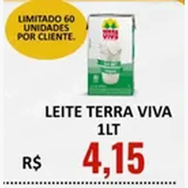 Leite Terra Viva 1 L