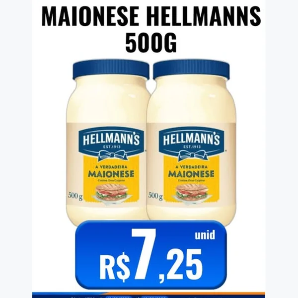 Maionese Hellmann's 500 g