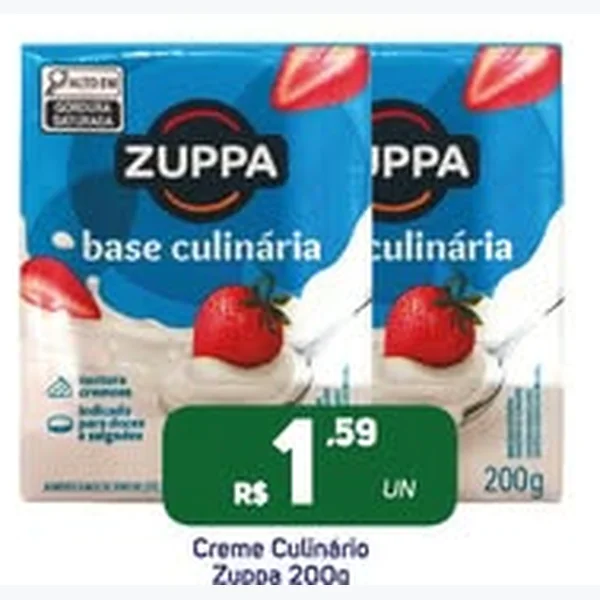 Creme Culinário Zuppa 200 g