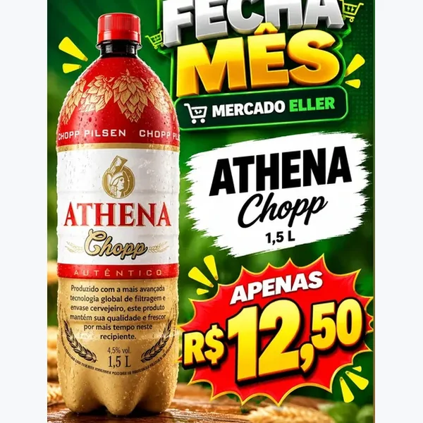 Chopp Athena 1,5 L