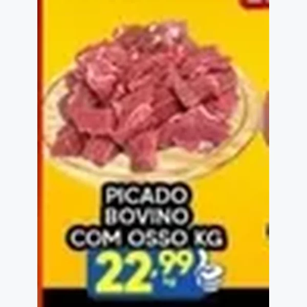 Picado Bovino com Osso