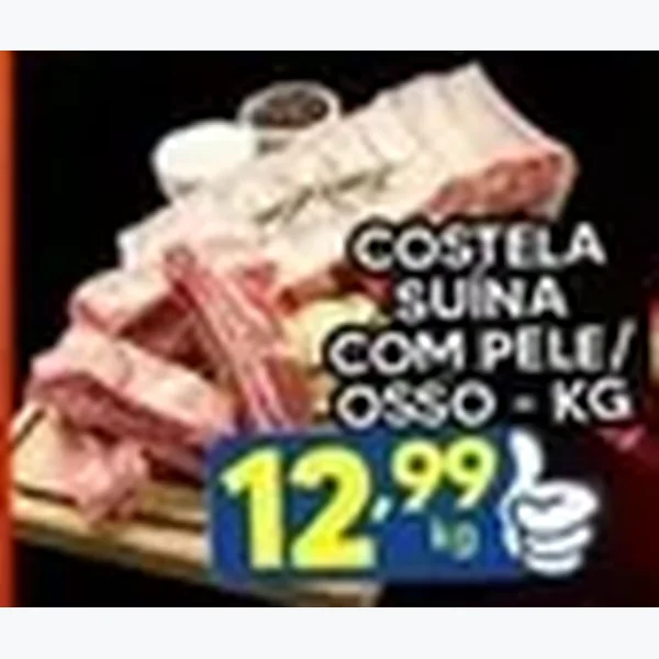 Costela Suína com Pele
