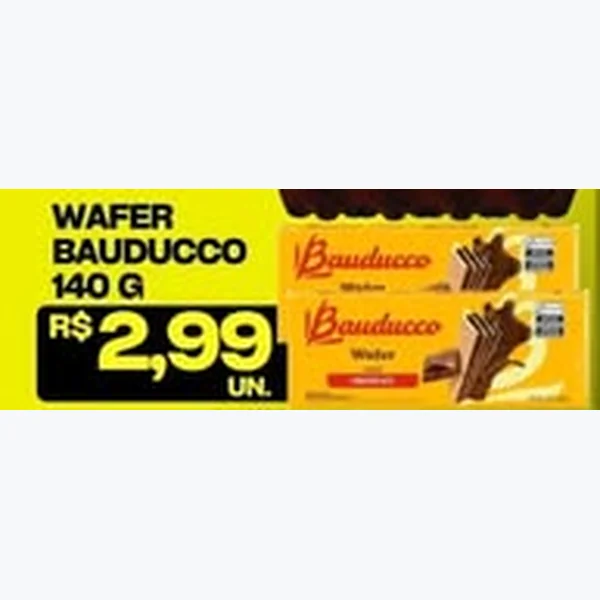 Wafer Bauducco 140 g