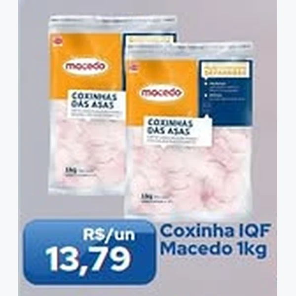 Recorte do encarte de Coxinha Iqf Macedo