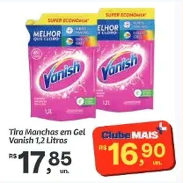 Tira Manchas em Gel Vanish 1,2 L
