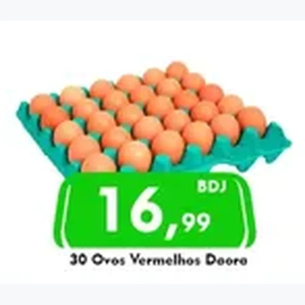 Ovos Vermelhos Doora 30 un