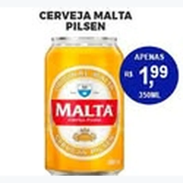 Cerveja Pilsen Malta 350 ml