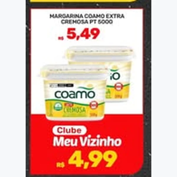 Margarina Extra Cremosa Coamo