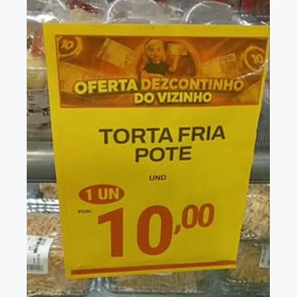 Recorte do encarte de Torta Fria