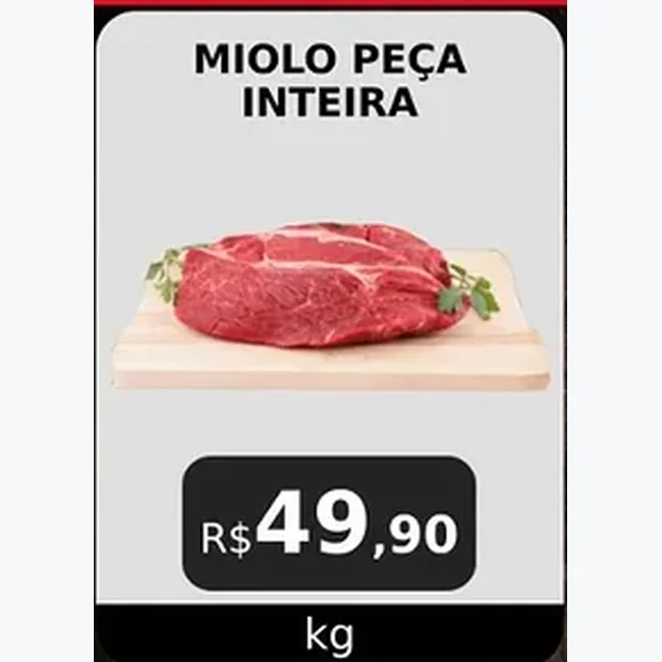 Recorte do encarte de Miolo Peça Inteira