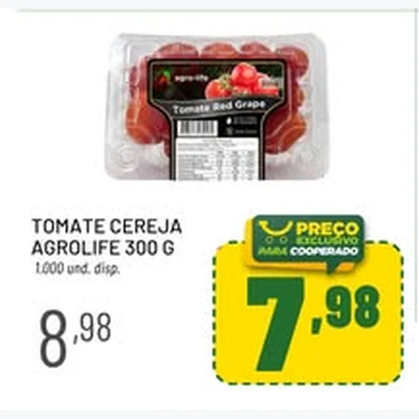 Tomate Cereja Agrolife 300 g