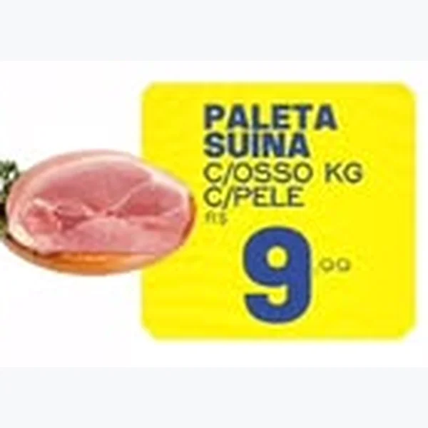 Paleta Suína com Osso e Pele