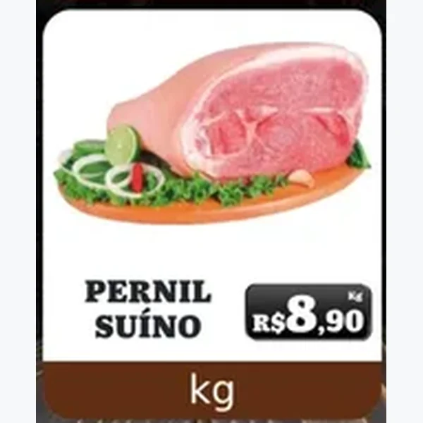 Recorte do encarte de Pernil Suíno