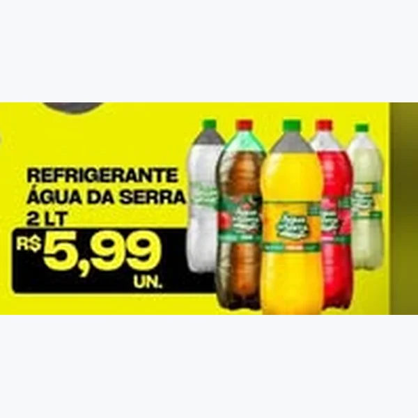 Refrigerante Água da Serra 2 L