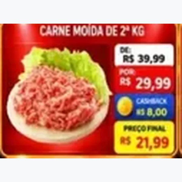 Recorte do encarte de Carne Moída de 2ª