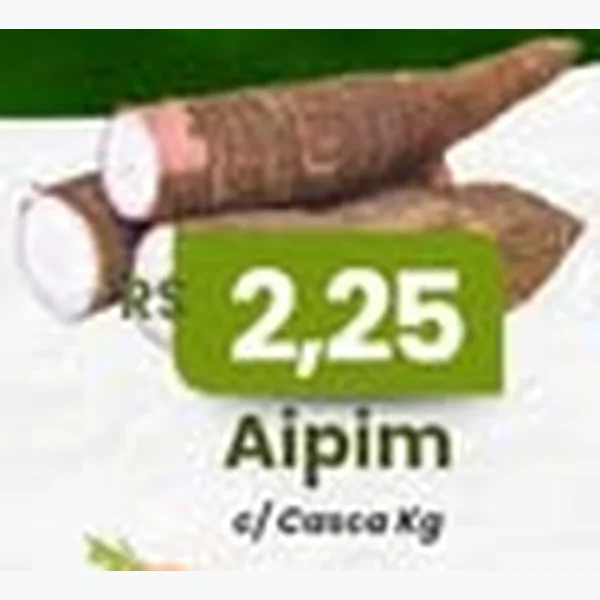 Recorte do encarte de Aipim C/ Casca