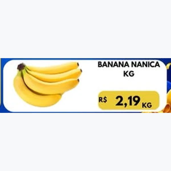 Recorte do encarte de Banana Nanica