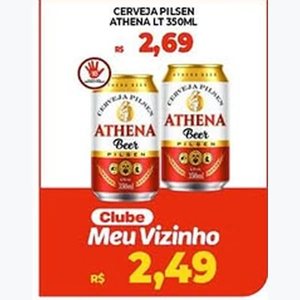 Cerveja Pilsen Athena 350 ml