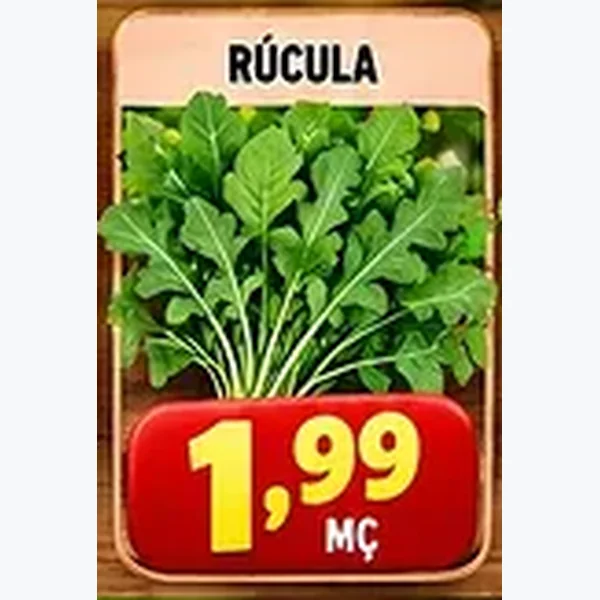 Recorte do encarte de Rúcula