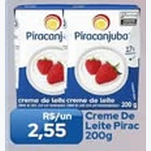 Creme de Leite Piracanjuba 200 g